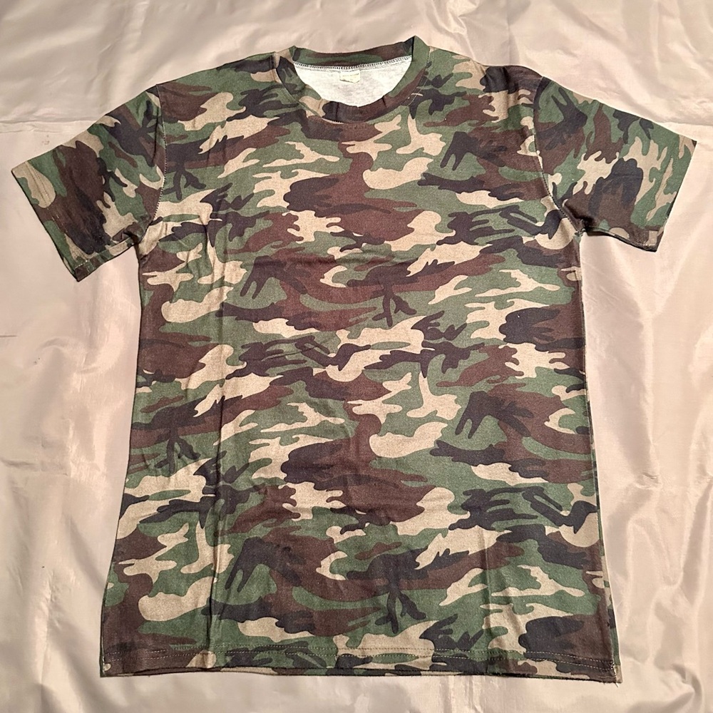 Men's Camouflage Short Sleeve T-Shirt